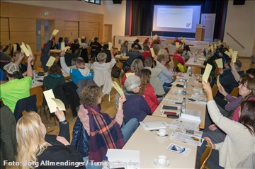 Abstimmung beim Gaujugendturntag 2024